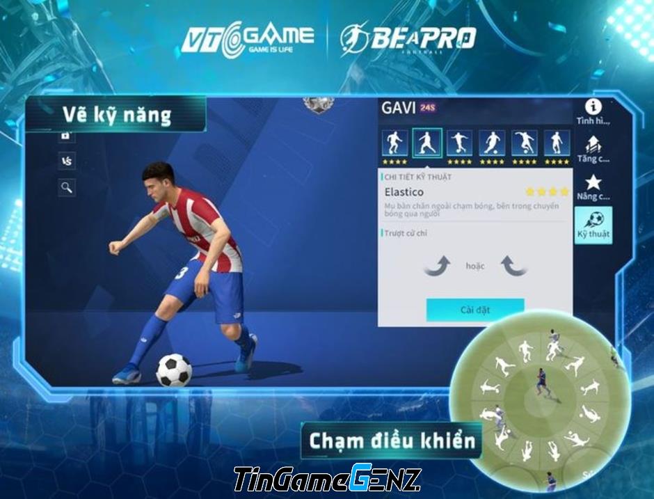 Game bóng đá Be A Pro của VTC Game chính thức ra mắt tại Việt Nam