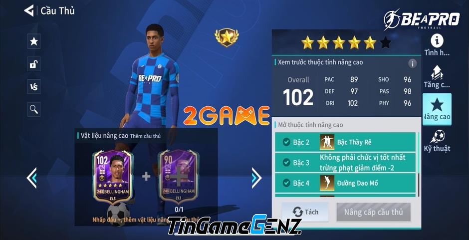 Game bóng đá Be a Pro Football sẽ được VTC phát hành tại Việt Nam