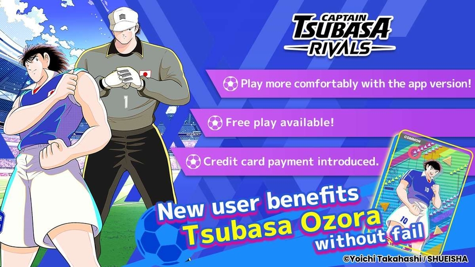 Game bóng đá vui nhộn Captain Tsubasa RIVALS ra mắt trên Android và iOS, chuyển thể từ manga nổi tiếng.