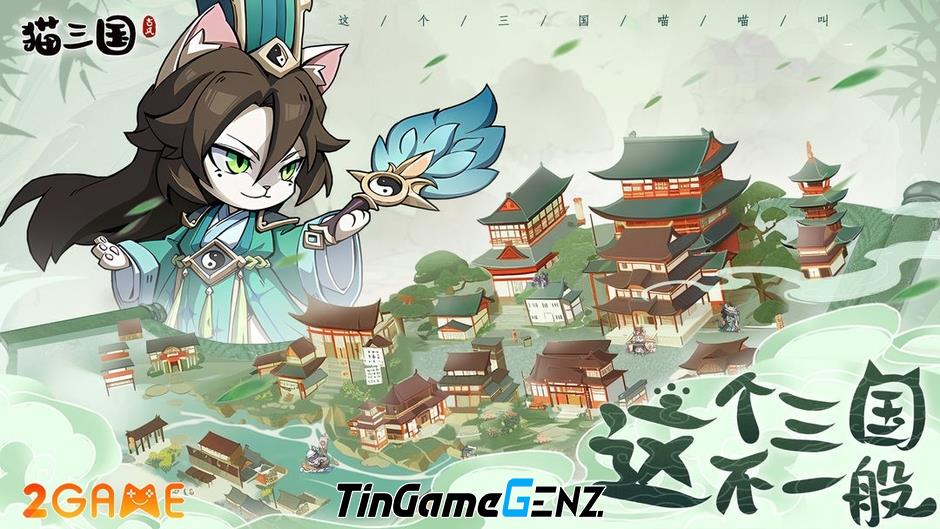 Game Cat Three Kingdoms biến cả thế giới thành Tam Quốc mèo