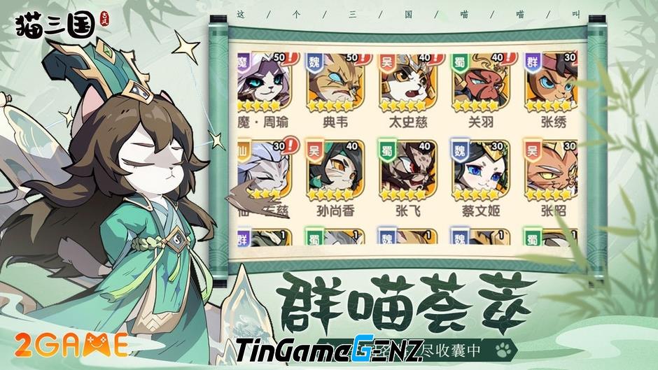 Game Cat Three Kingdoms biến cả thế giới thành Tam Quốc mèo