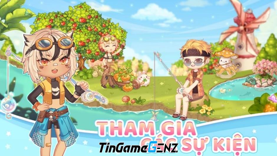 Game câu cá đồ họa anime cực kawaii!