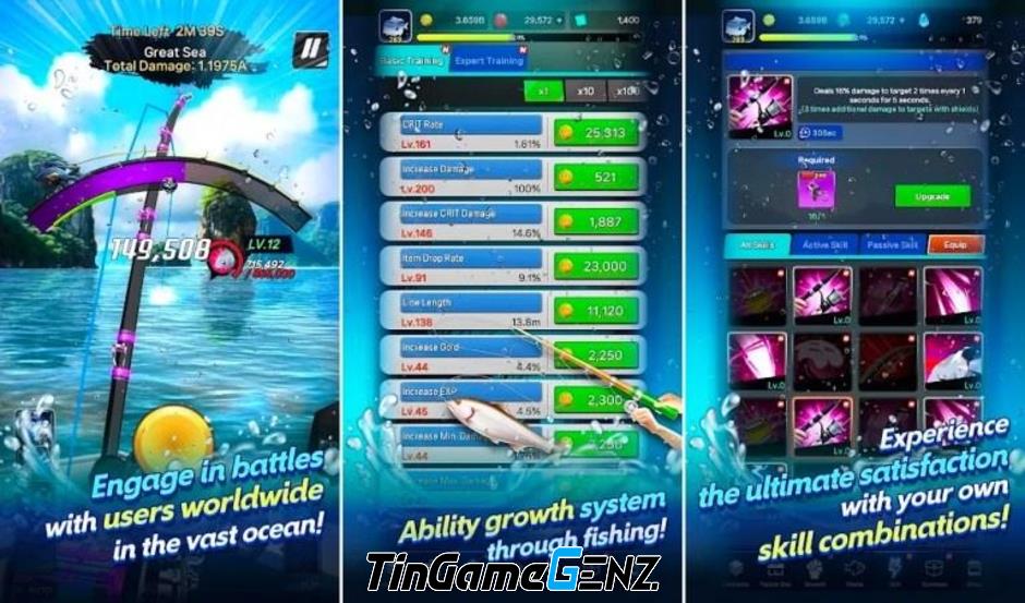 Game câu cá World Fishing đã ra mắt trên Android và IOS