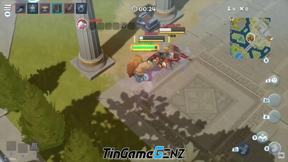 Game chiến đấu hành động mở thử nghiệm Closed Beta toàn cầu: BATTLE CRUSH BETA.