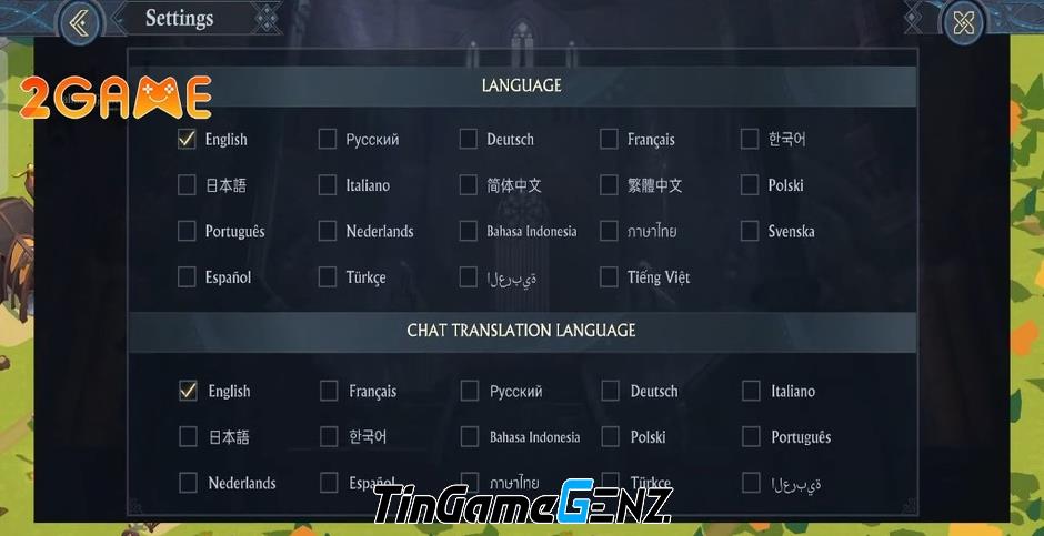 Game chiến lược The Wandering Oasis hỗ trợ tiếng Việt