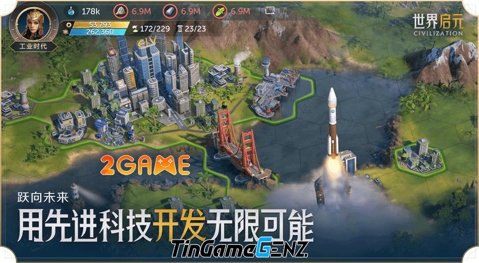 Game chiến lược World Qiyuan Civilization từ IP Civilization nổi tiếng