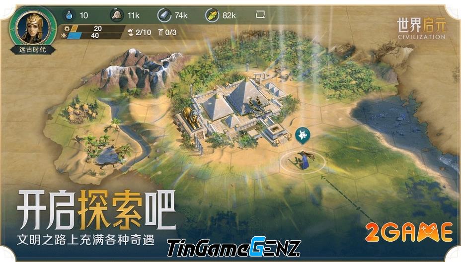 Game chiến lược World Qiyuan Civilization từ IP Civilization nổi tiếng