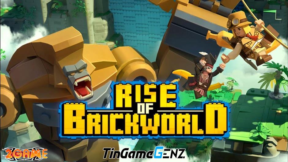 Game chiến thuật 4X với nhân vật Lego trong Rise of Brickworld