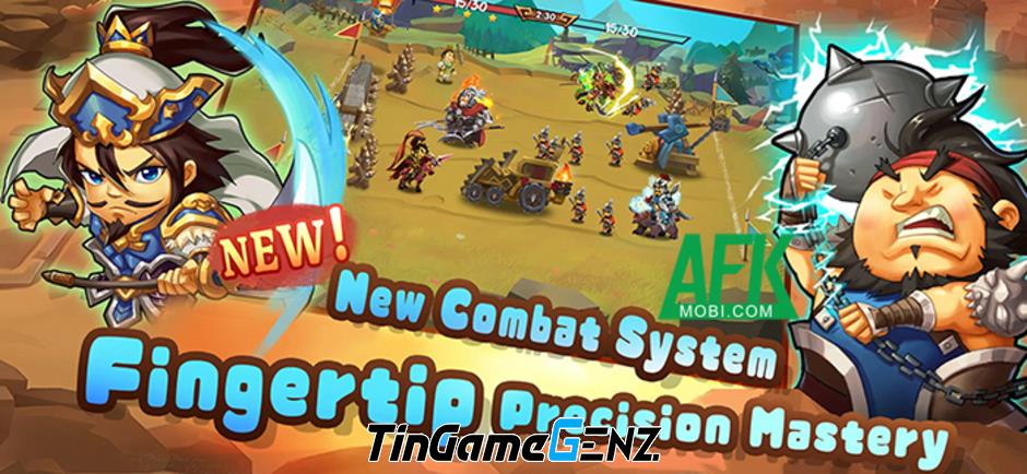 Game chiến thuật Age of Three Kingdoms: Battles - Trải nghiệm độc đáo với chủ đề Tam Quốc!