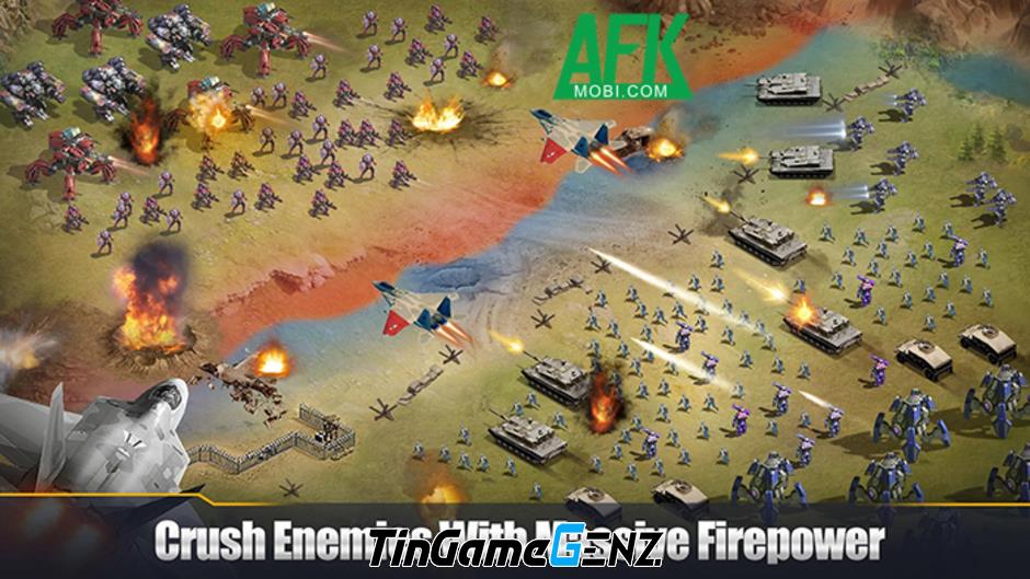 Game chiến thuật Age of Warpath: Global Warzone - Mô phỏng chiến tranh toàn cầu, hấp dẫn như Red Alert