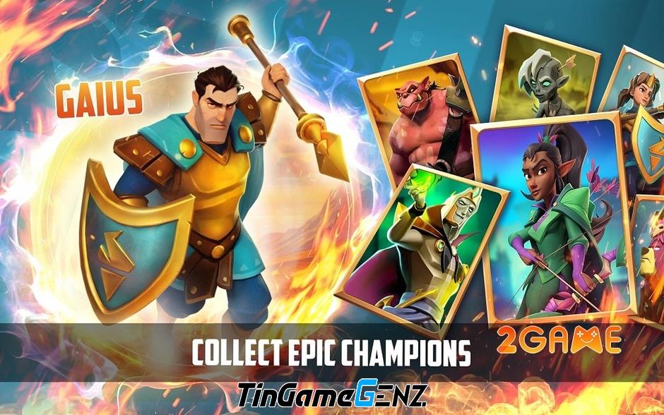 Game chiến thuật Kingdom Brawl: War Legion với trận chiến đội hình hoành tráng