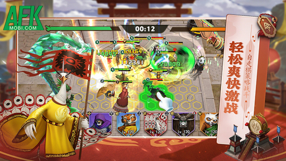 Game Chiến Thuật Kung Fu Panda: Chi Master đắm chìm trong thế giới huyền bí của những chiến binh Kung Fu Panda.