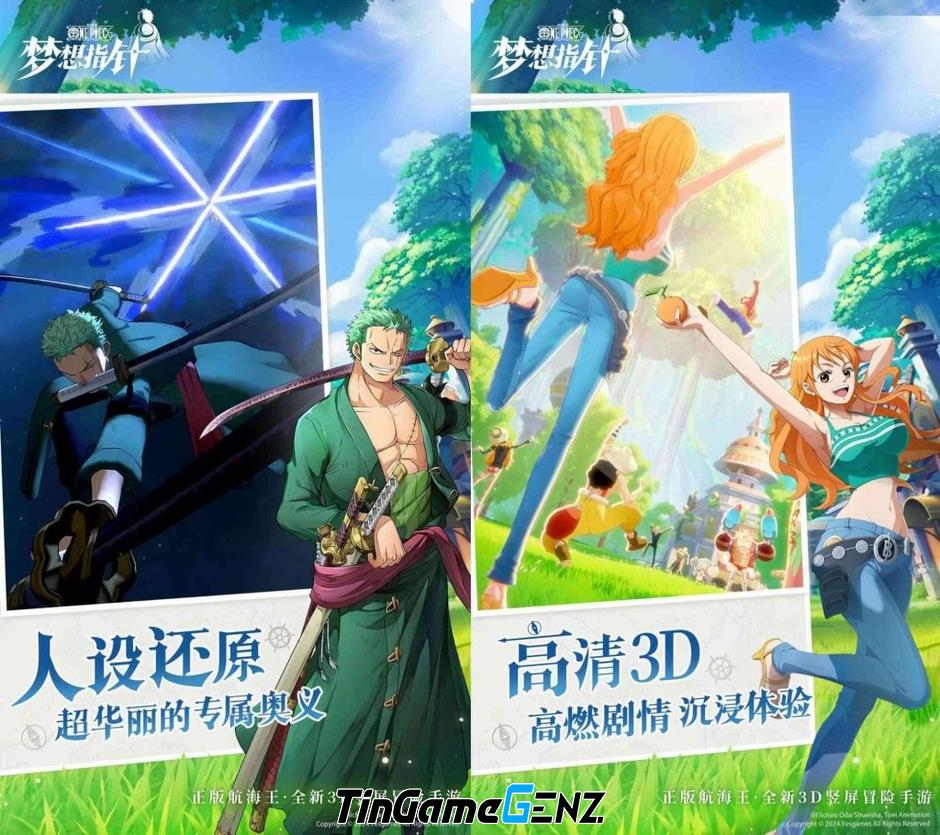 Game chiến thuật màn hình dọc One Piece Dream Pointer đã ra mắt