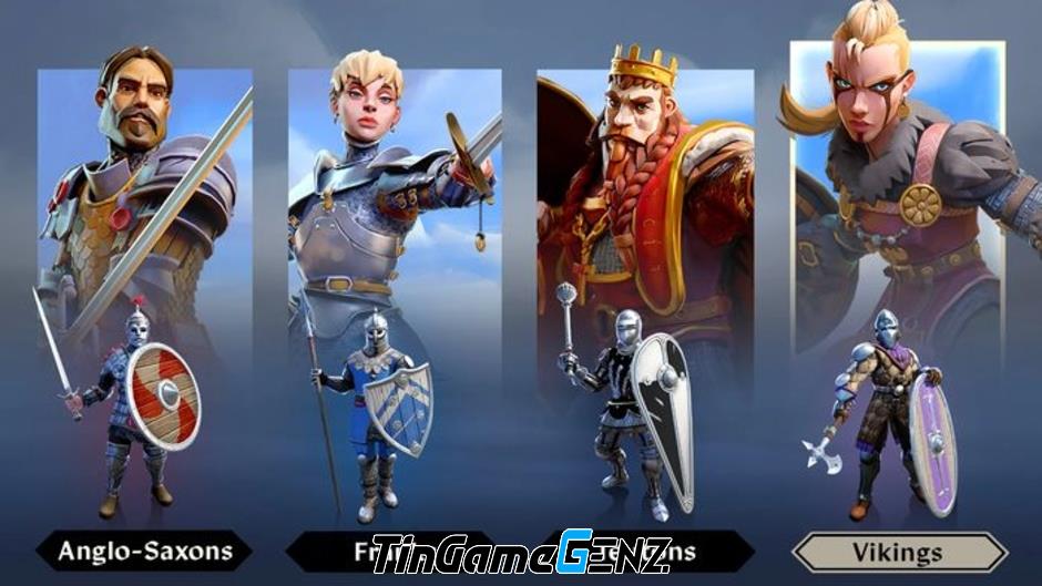 Game chiến thuật mới ra mắt toàn cầu: Dawn of Ages - Medieval Games