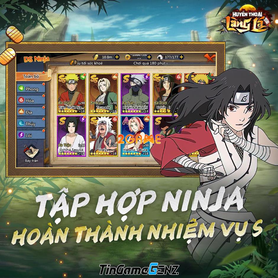 Game chiến thuật Naruto chuẩn nguyên tác sắp ra mắt tại Việt Nam: Huyền Thoại Làng Lá VMGE