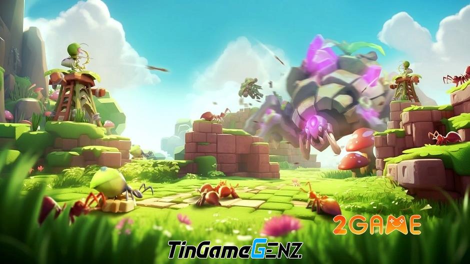 Game chiến thuật phòng thủ tháp đặt tổ kiến độc đáo: Ant Revival