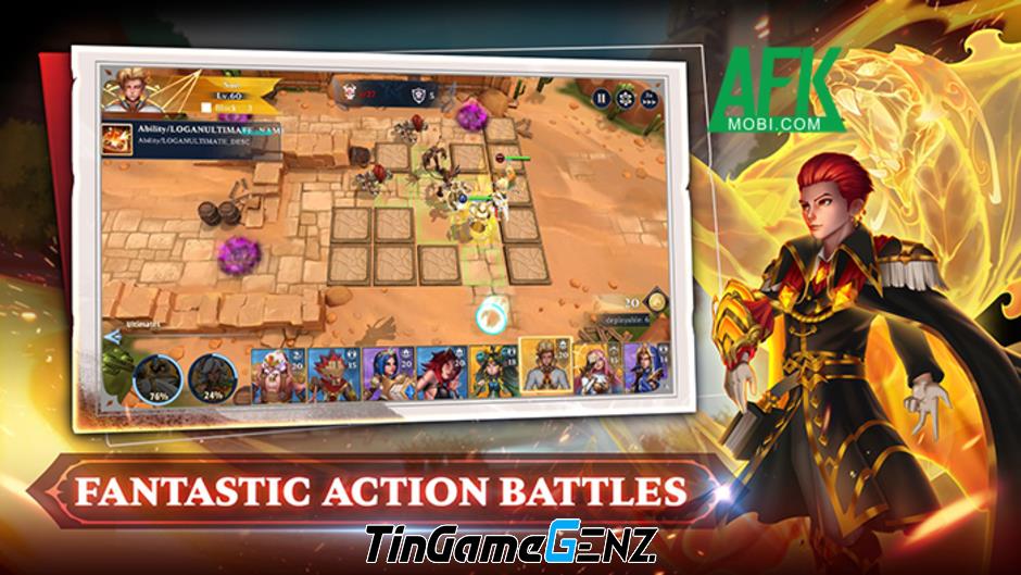 Game chiến thuật phòng thủ tháp Heroes Defense do người Việt phát triển