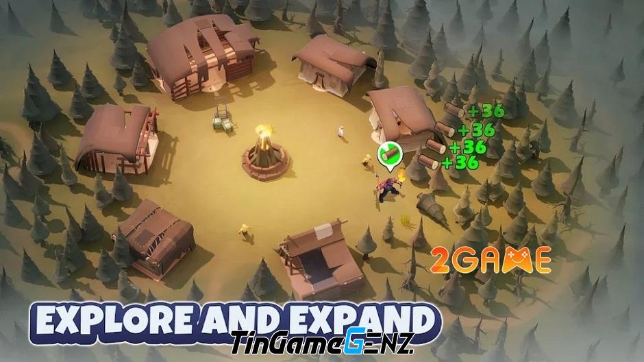 Game chiến thuật sinh tồn Till Dawn: Survival trong môi trường hoang dã