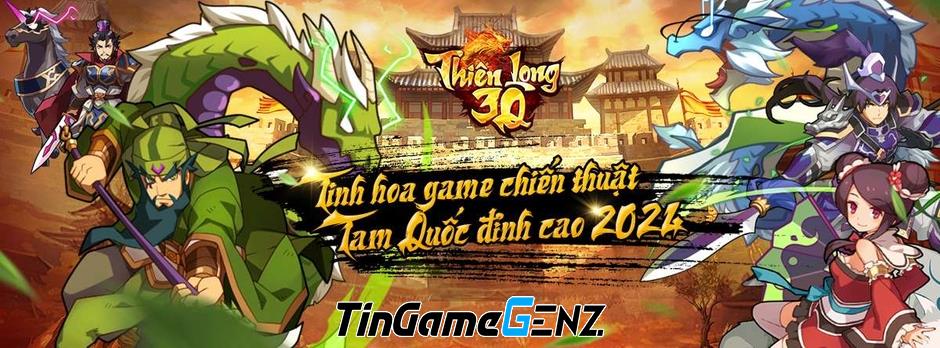 Game chiến thuật tam quốc phá cách Thiên Long 3Q