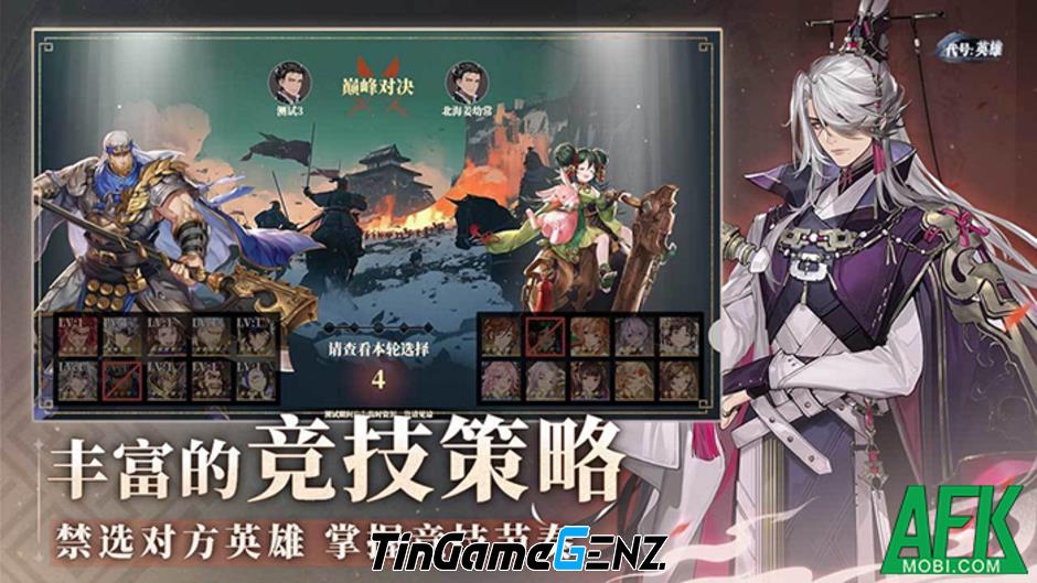 Game chiến thuật Tam Quốc với đồ họa anime đỉnh cao: Three Kingdom Heroes