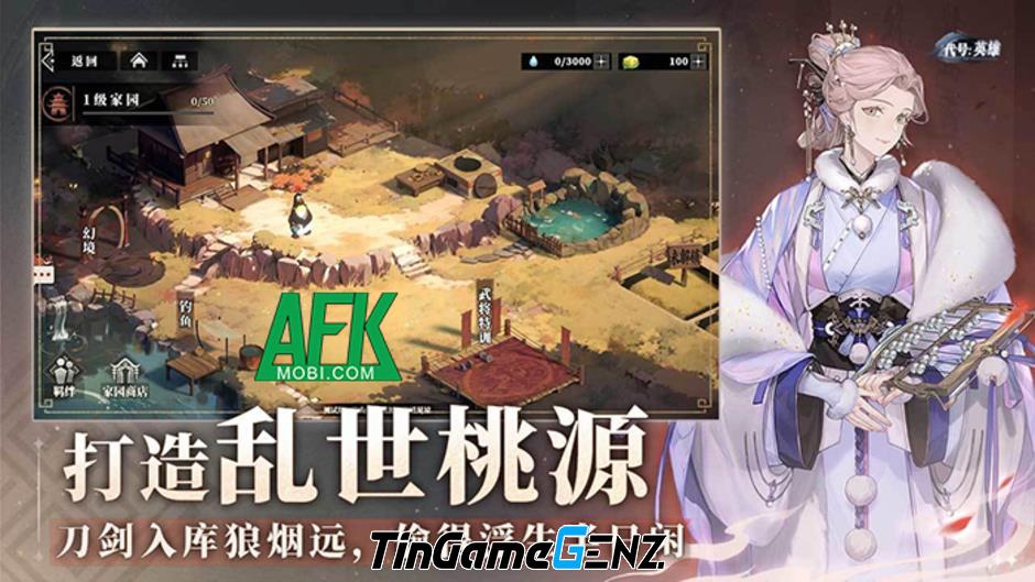 Game chiến thuật Tam Quốc với đồ họa anime đỉnh cao: Three Kingdom Heroes