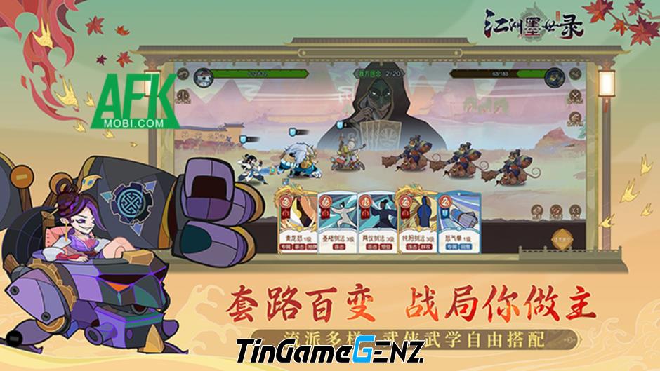 Game chiến thuật thẻ bài 