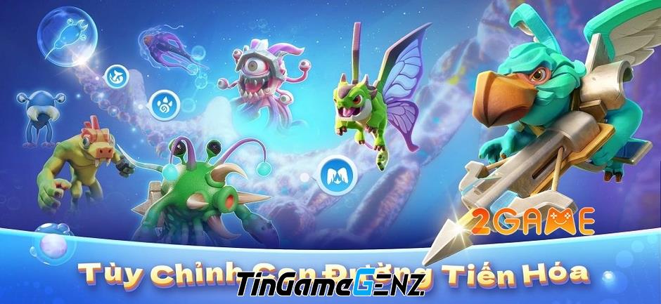 Game chiến thuật tiến hóa sinh vật độc đáo: War of Evolution