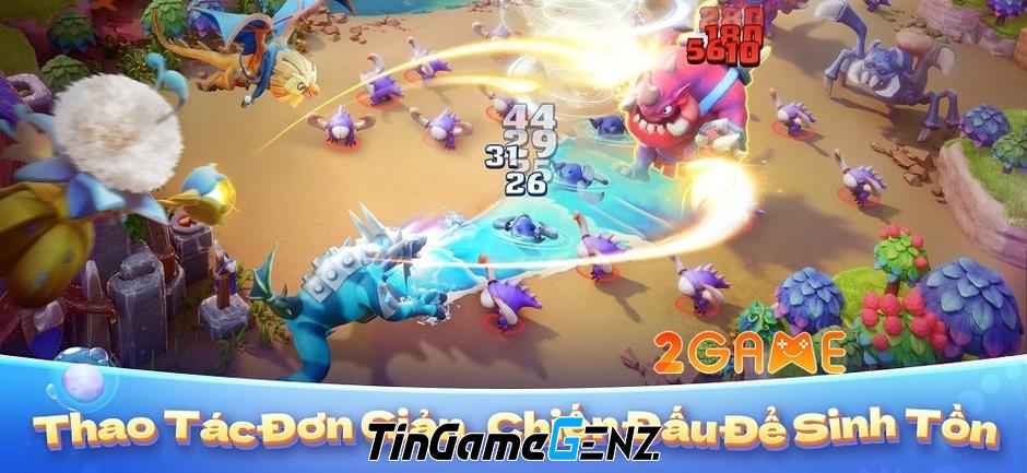 Game chiến thuật tiến hóa sinh vật độc đáo: War of Evolution