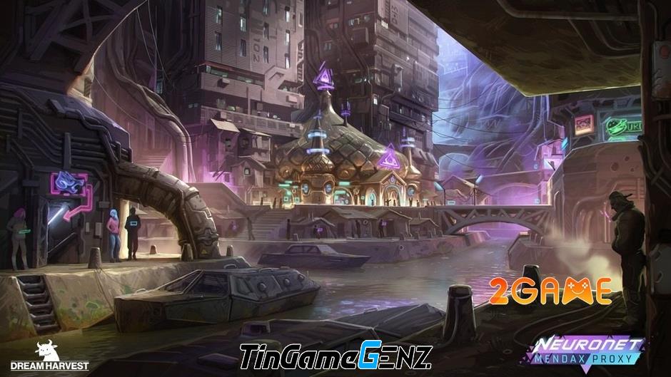 Game cyperpunk Neuronet: Mendax Proxy đã được phát hành trên iOS và Android