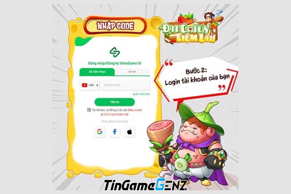 Game Đại Chiến Tiệm Lẩu phiên bản mới nhất tháng 7/2024: Hướng dẫn cách nhập mã code chi tiết