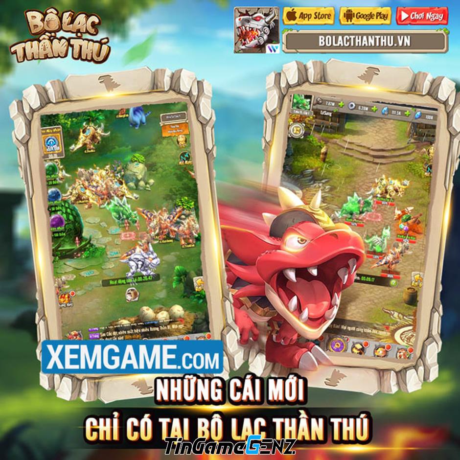 Game đấu pet Bộ Lạc Thần Thú ra mắt và tổ chức event đua Top nhận quà hấp dẫn.