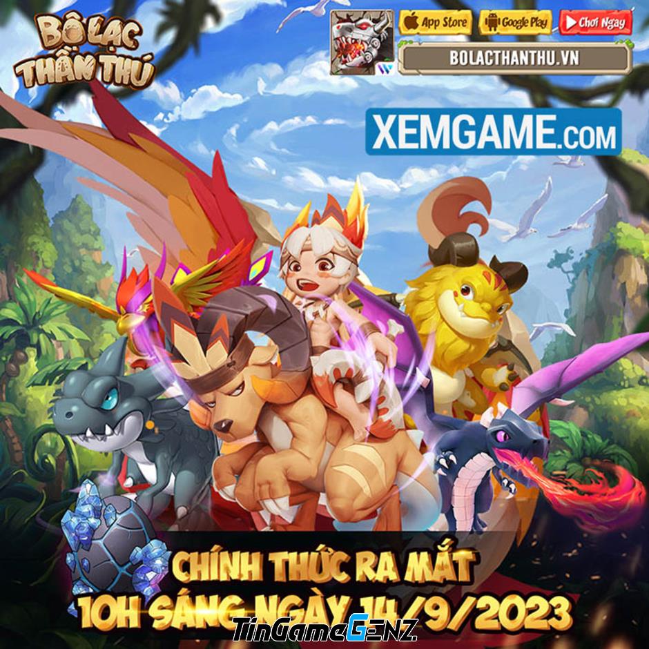 Game đấu pet Bộ Lạc Thần Thú ra mắt và tổ chức event đua Top nhận quà hấp dẫn.