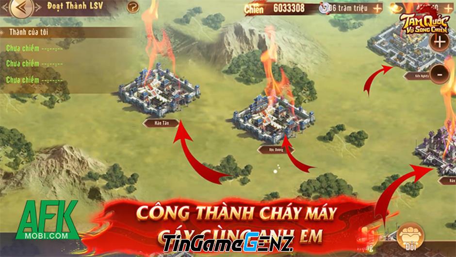 Game đấu tướng 3Q: Mãnh Tướng Xuất Chiến với đồ họa siêu đẹp