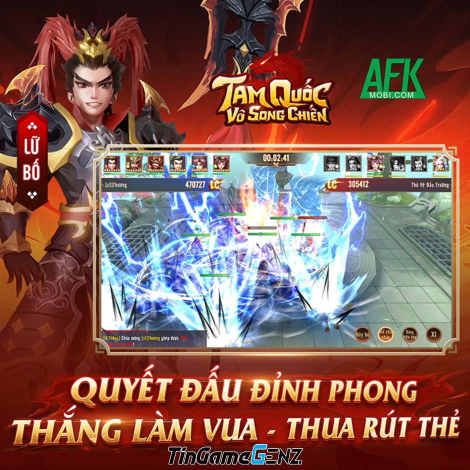 Game đấu tướng 3Q: Mãnh Tướng Xuất Chiến với đồ họa siêu đẹp