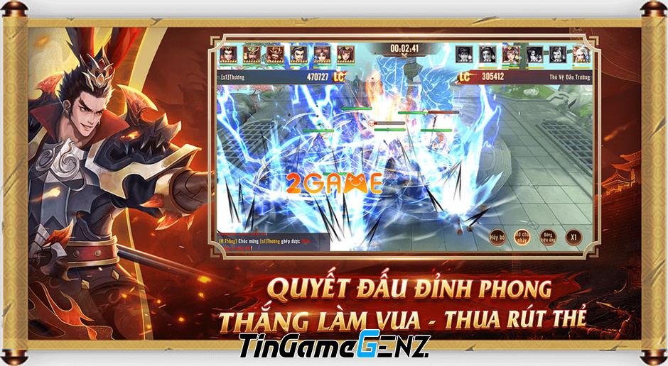 Game đấu tướng Tam Quốc 