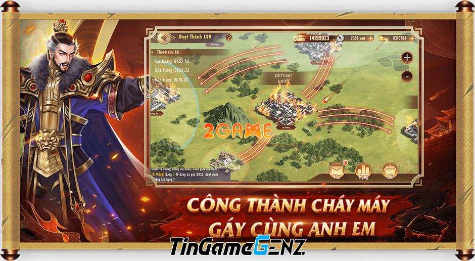 Game đấu tướng Tam Quốc 