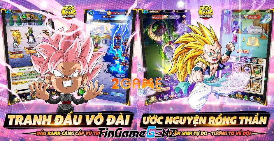 Game Dragon Ball Ngọc Rồng Huyền Thoại sắp ra mắt tại Việt Nam