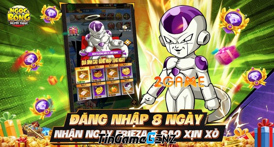 Game Dragon Ball Ngọc Rồng Huyền Thoại sắp ra mắt tại Việt Nam