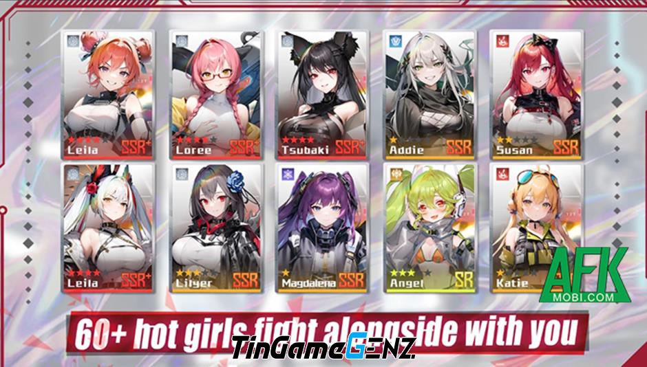 Game gacha anime Apex Girls vừa mới ra mắt, tập trung vào sức mạnh nữ quyền