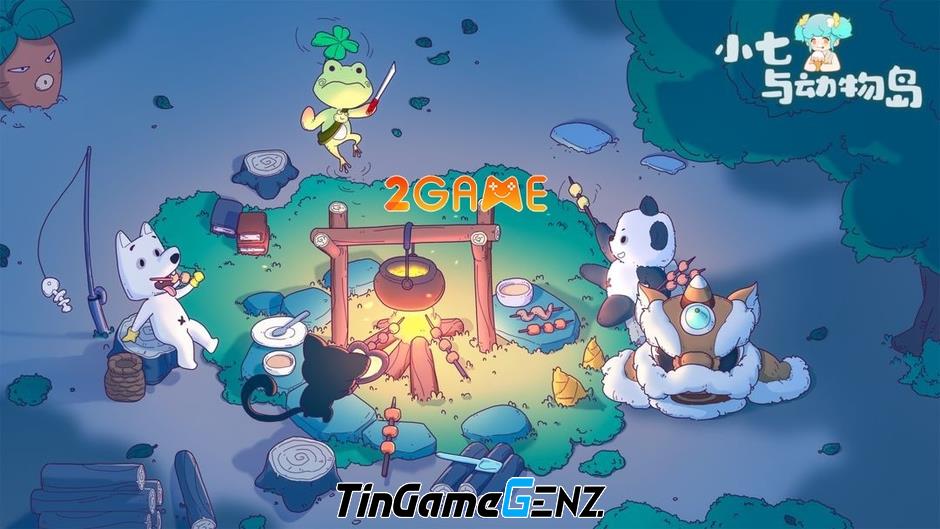 Game giải đố xếp hình Animal Island Mobile với lối chơi chill