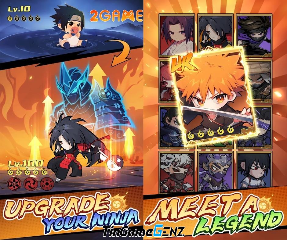 Game Go Go Ninja: Khám phá thế giới Ninja và mở rương đầy bí ẩn