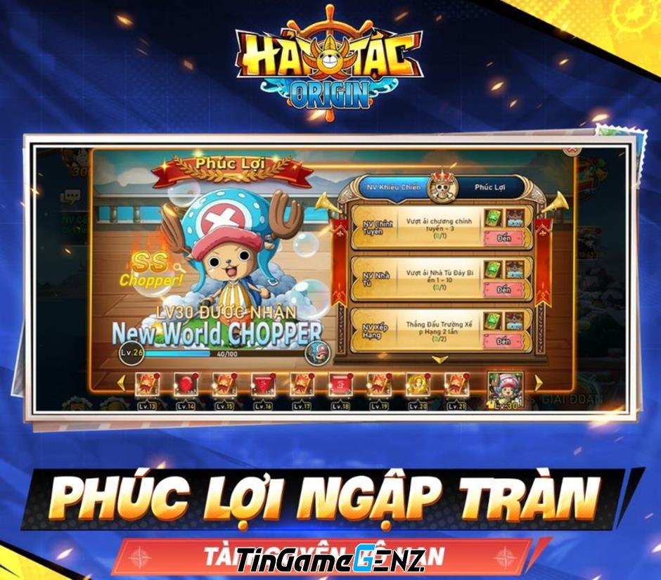 Game Hải Tặc Origin - phiên bản One Piece sắp ra mắt tại Việt Nam