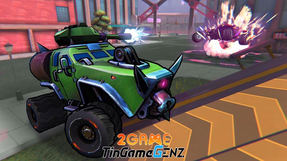 Game hành động Battle Cars: Fast PVP Arena - Phiên bản Rocket League