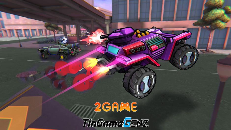 Game hành động Battle Cars: Fast PVP Arena - Phiên bản Rocket League