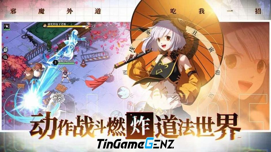 Game hành động Zengeon Natural Rebirth thử nghiệm với đồ hoạ anime đẹp mắt.