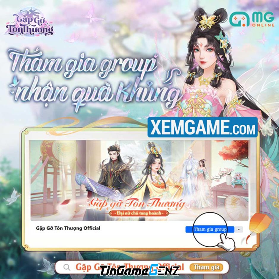 Game hẹn hò cổ trang Tôn Thượng: Gặp gỡ tại Việt Nam