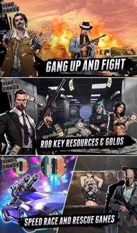 Game idle RPG độc đáo "King of Gangs" vừa ra mắt trên Google Play Store