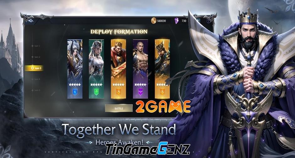 Game Idle RPG Legacy Fate: Sacred&Fearless với đồ họa đẹp từ Eyougame