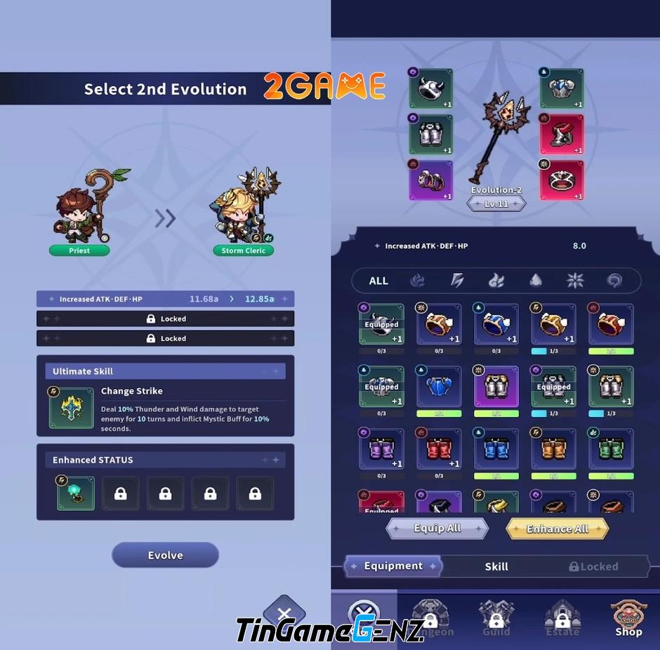 Game Idle RPG StarKnights Mobile độc đáo từ Hàn Quốc