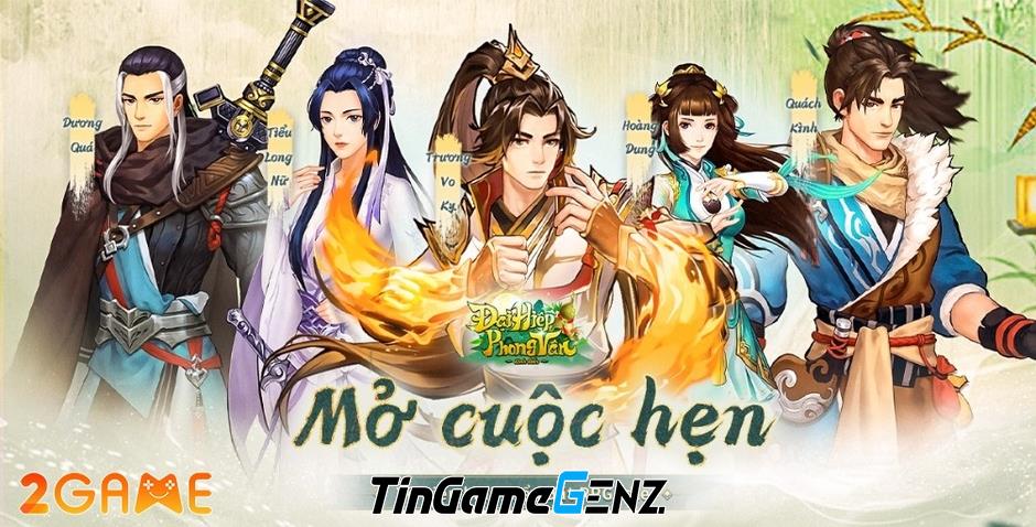 Game Idle RPG võ hiệp Đại Hiệp Phong Vân hỗ trợ tiếng Việt